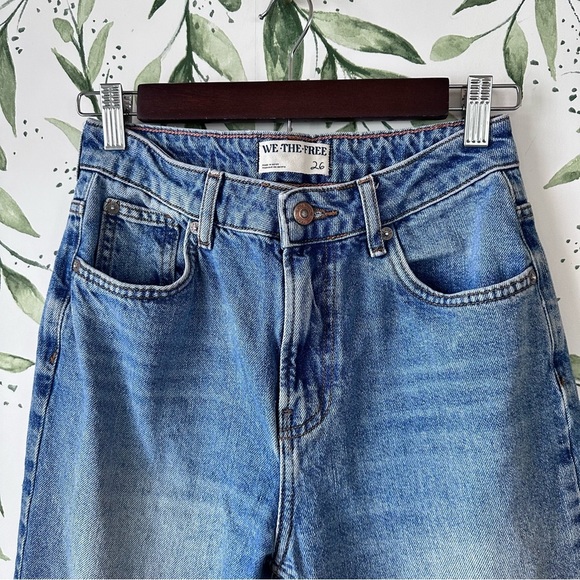 We The Free Pacifica High Rise Slim Straight Leg Jeans. Size 26. - Picture 3 of 12